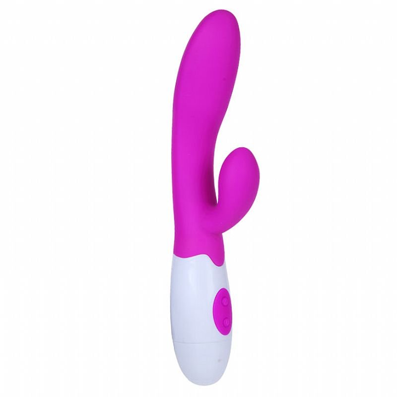 Vibrador Duplo Com 30 Níveis De Vibração - Alvis Pretty Love - Roxo 1 1823 4