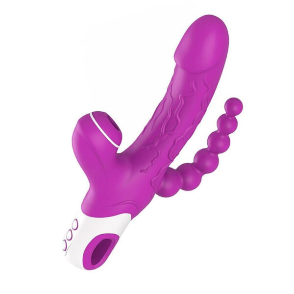 vibrador eros ponto g e clitoris 12 vibracoes e 3 pulsacoes general import 3