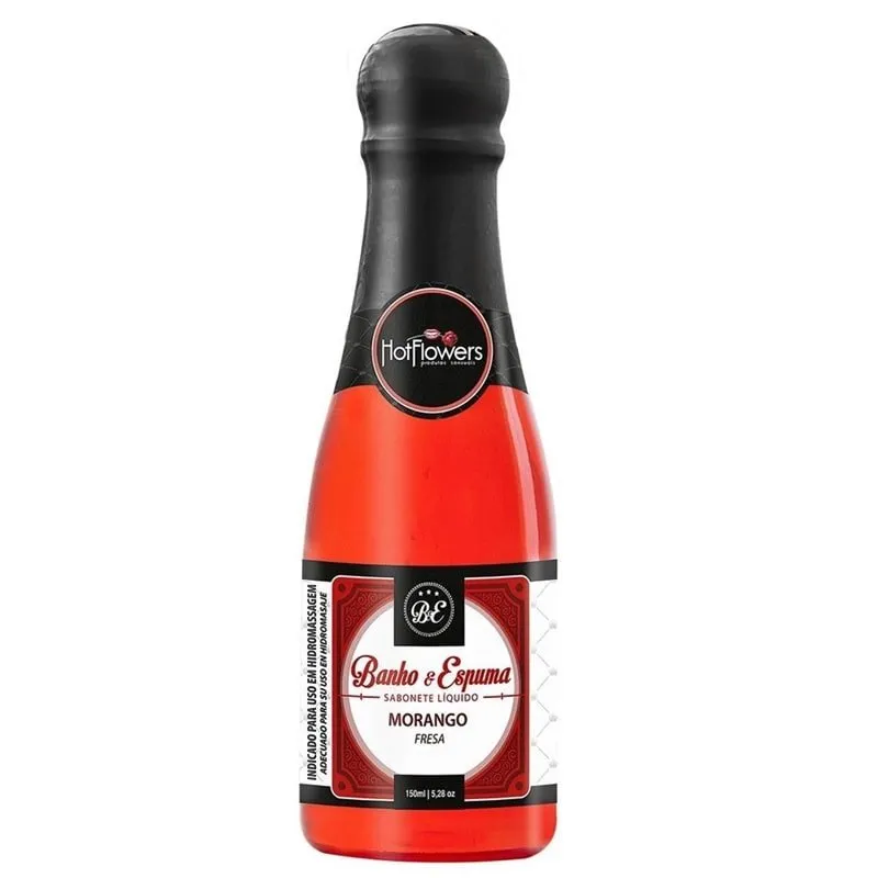 banho de espuma sabonete liquido morango 150ml 894146