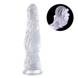 Plug Anal Em Silicone Dildo Com Ventosa - 27,5cm X 6,5 Cm