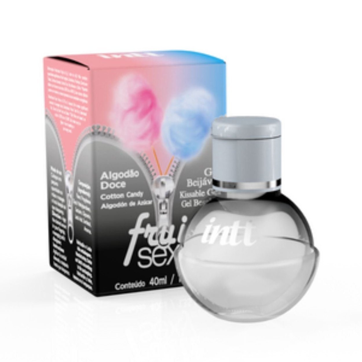 fruit sex algodao doce 40ml intt