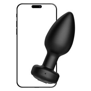 Plug Anal Com Vibro - Via APP À Longa Distância