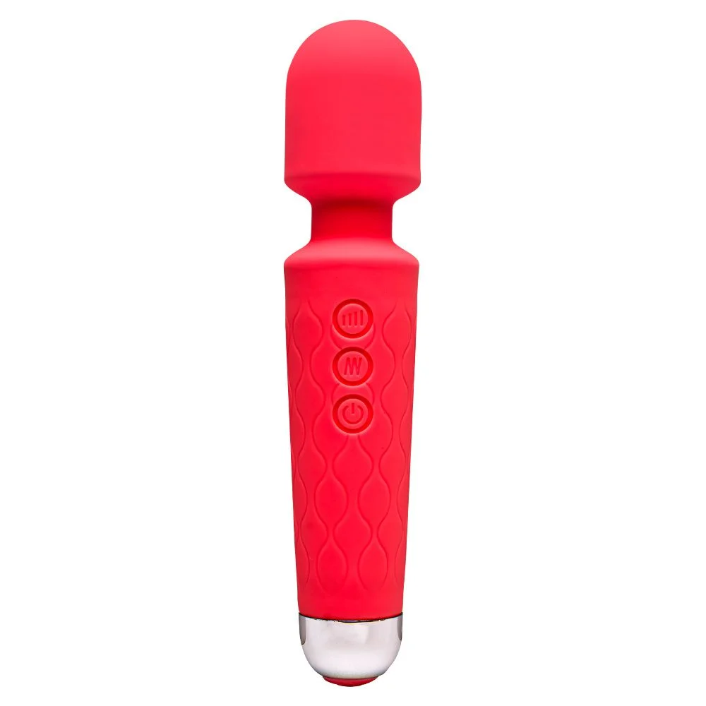 Massageador Varinha Mágica 20 Modos De Vibração - Vermelho 2 17589191406377 zoom
