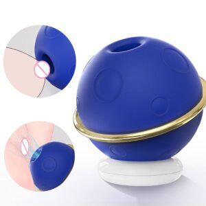 Sugador De Clitóris Com Pulsação Planet - Azul - S-Hande