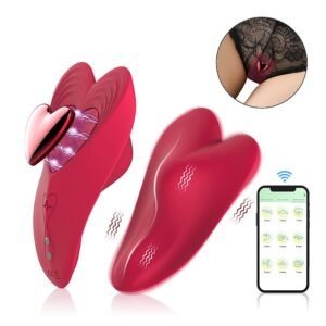Vibrador De Calcinha - Red Heart - À Longa Distância Por App