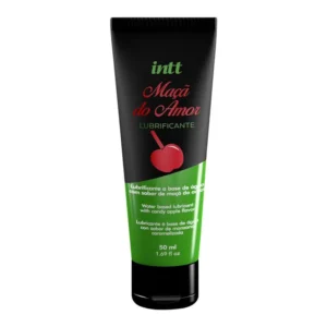 Lubrificante Beijável Sabor Maçã Do Amor 50ml Intt