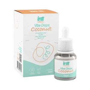 Gel Excitante Vibes Drops Coconut Wellness Efeito Triplo 10 Ml Intt