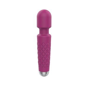 Massageador Varinha Mágica Recarregável 20 Modos De Vibração – Roxo