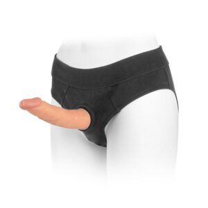 Cinta Peniana Formato De Cueca  Com Pênis 21 x 4 Cm Strap-On