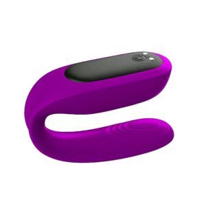 Massageador De Casal Com Controle Remoto Roxo Baud - S- Hande