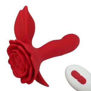 Vibrador De Ponto G e Clitóris Com Controle e Rotação 360° - Aurora