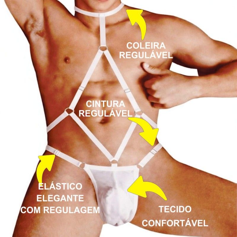 cueca body especial sexy ousada fashion 1