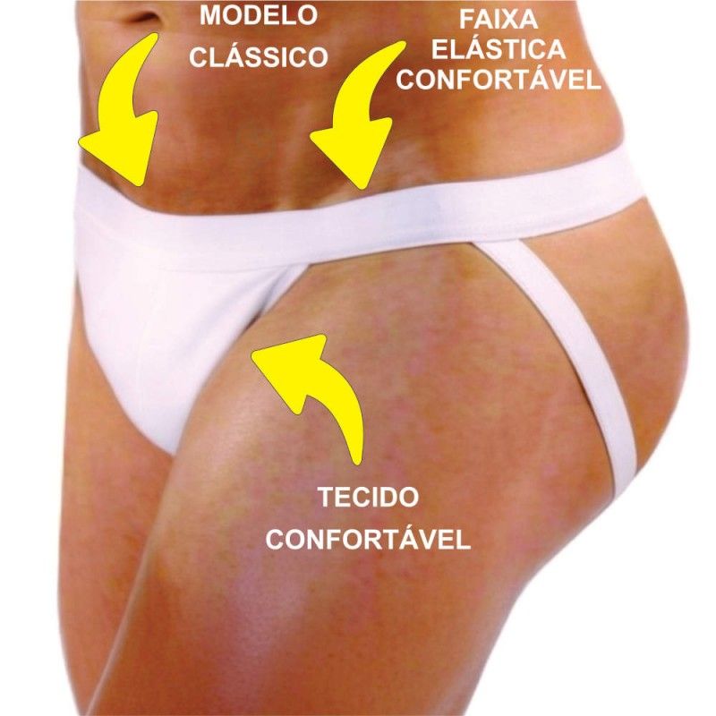 cueca jockstrap classic fashion confortavel provocante 1