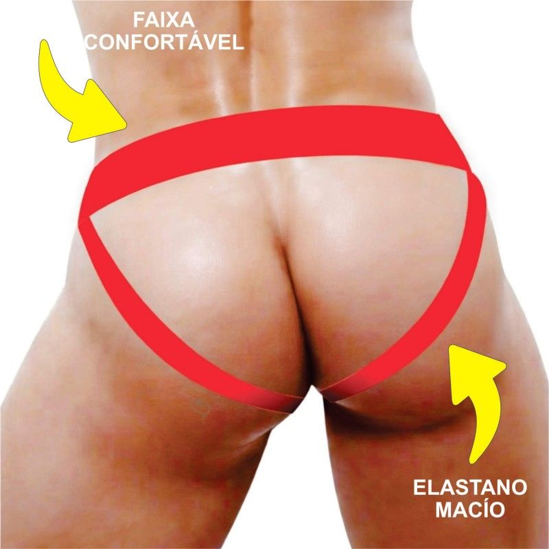 cueca jockstrap classic fashion ousada confortavel 2