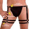 cueca jockstrap sexy especial 2 cinta ousada preta picante 1