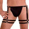 cueca jockstrap sexy especial 2 cinta ousada preta picante