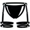 cueca jockstrap sexy especial 2 cinta ousada preta picante 4