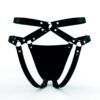 cueca sexy estrutural especial jockstrap ousada preta picante 4