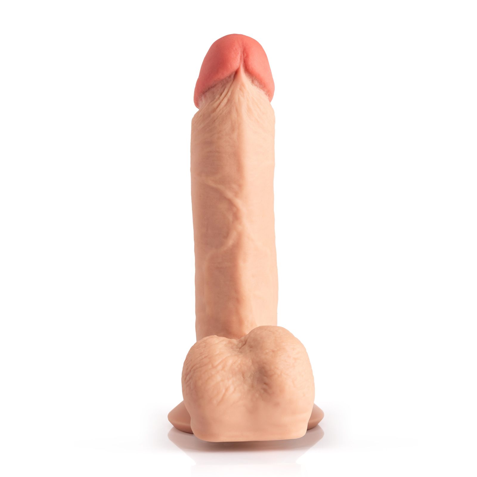Pênis Realistic Skin Thor Com Vibro e Ventosa 20 x 5 Cm Bege Recarregável - Upper Toys - Imagem 2