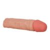 Capa Peniana Collins Em Cyberskin 17 x 4,5 Cm Bege - Upper Toys - Thumbnail Image 3