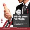 Pênis Realístico Com Ventosa 14,5 x 4 Cm - Bege - Adão e Eva - Thumbnail Image 2