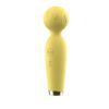 Vibrador Varinha Mágica Recarregável 10 Modos De Vibração - Amarelo - Thumbnail Image 1