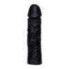 Capa Peniana Carter Em Cyberskin 18 x 4,0 Cm Preto - Upper Toys - Thumbnail Image 1
