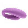 Vibrador De Casal Recarregável Com APP - Roxo - Thumbnail Image 2