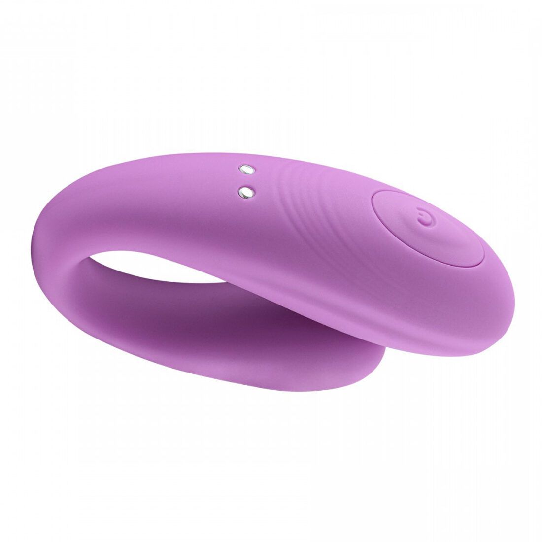 Vibrador De Casal Recarregável Com APP - Roxo - Imagem 2