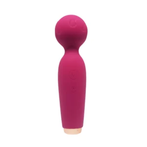 Vibrador Varinha Mágica Recarregável 10 Modos De Vibração - Magenta